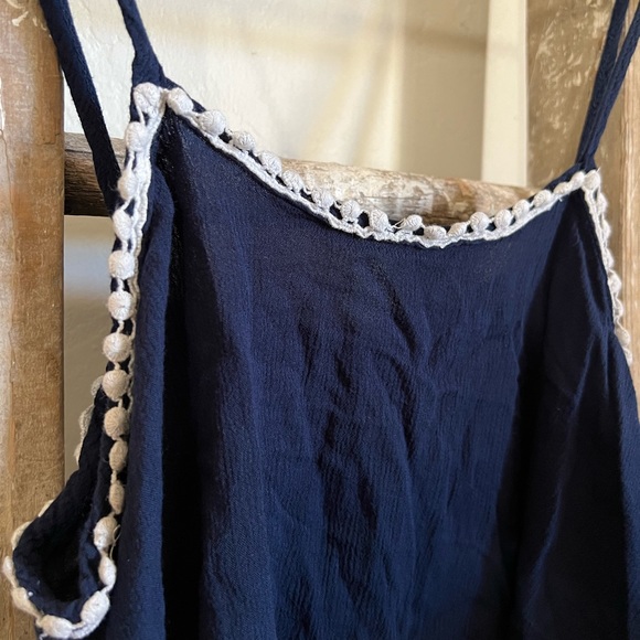 Navy Crop Top - Picture 5 of 6